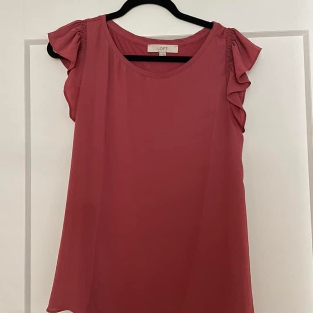 Loft Ruffle Blouse